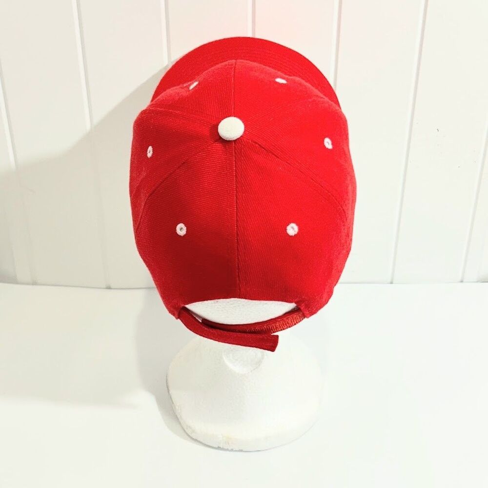 Cadillac Embroidered Logo Red Baseball Cap Dad Hat Adjustable Unisex - Picture 6 of 13